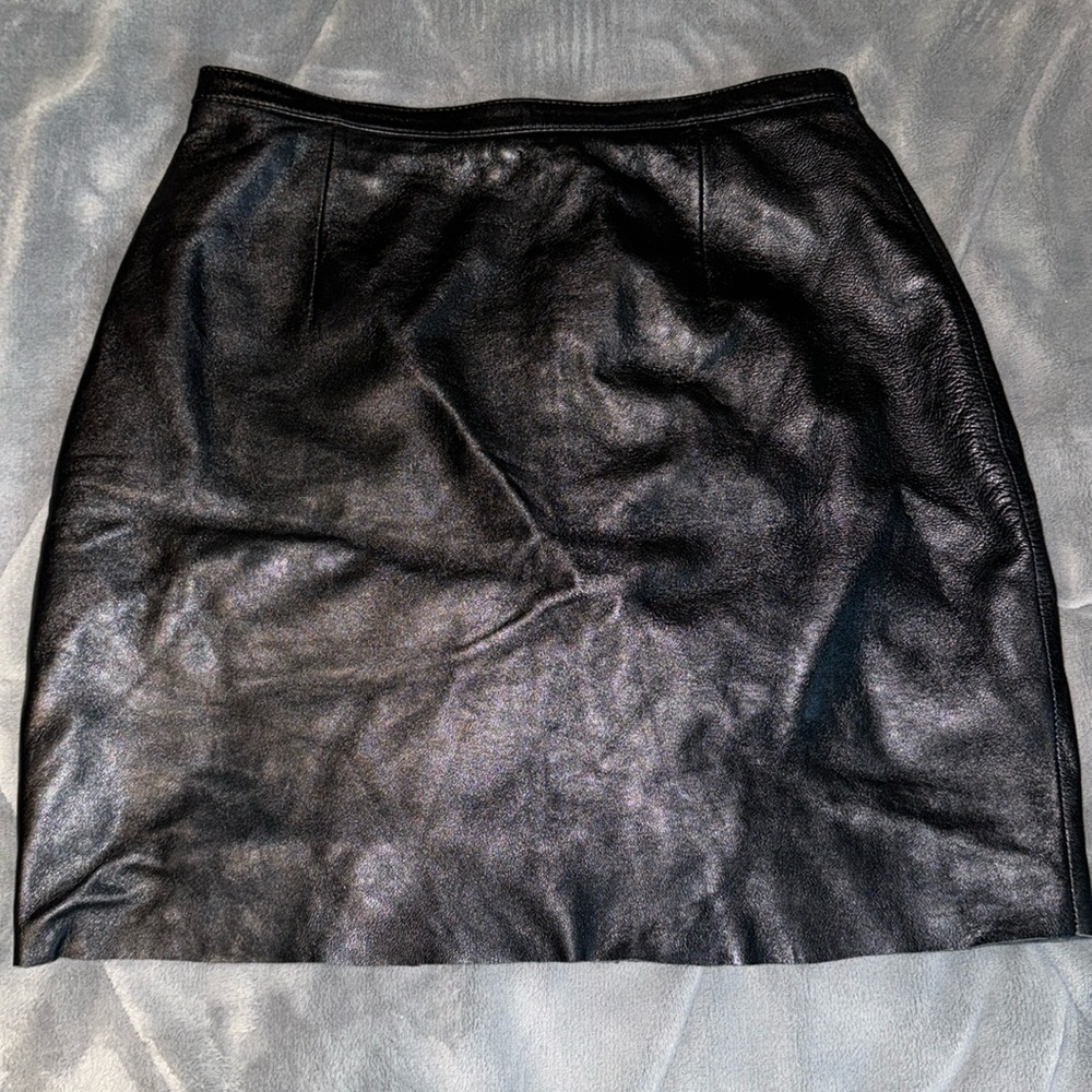 Wilsons leather mini skirt